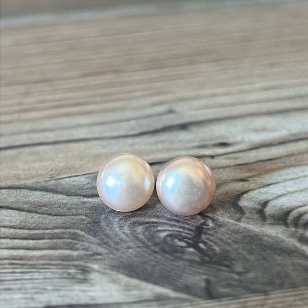 Pearl Stud Earrings